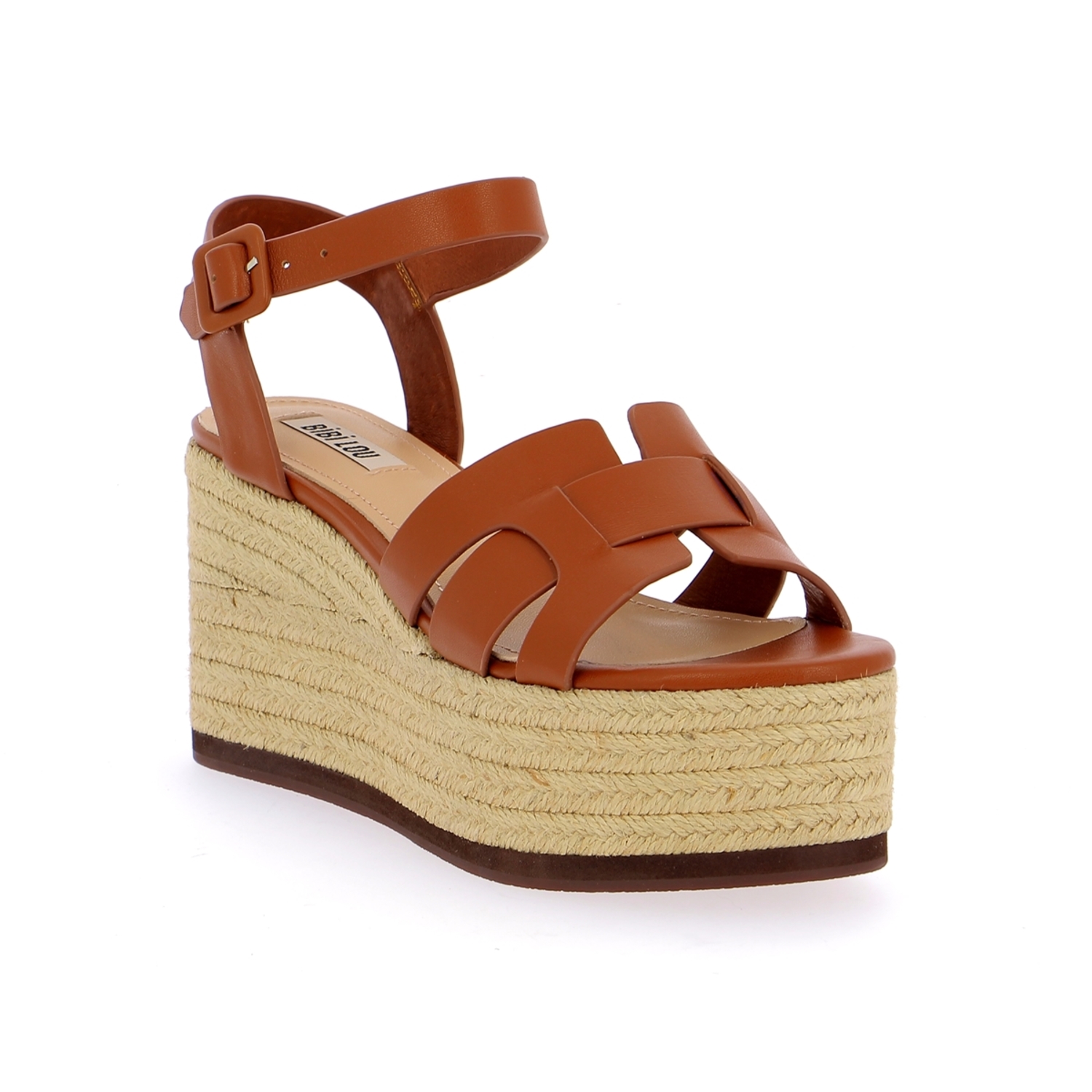 Zoom Bibilou sandalen cognac