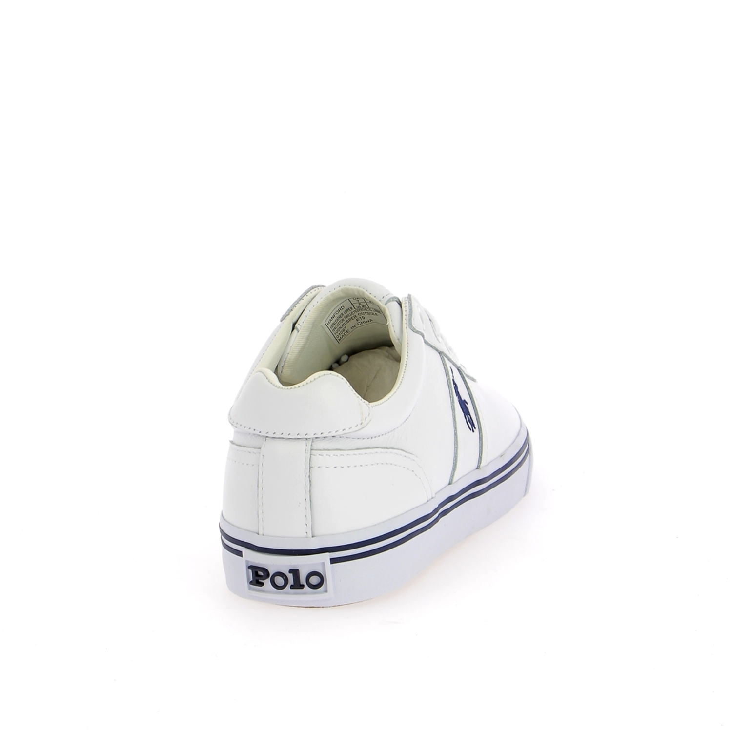 Zoom Ralph Lauren basket blanc