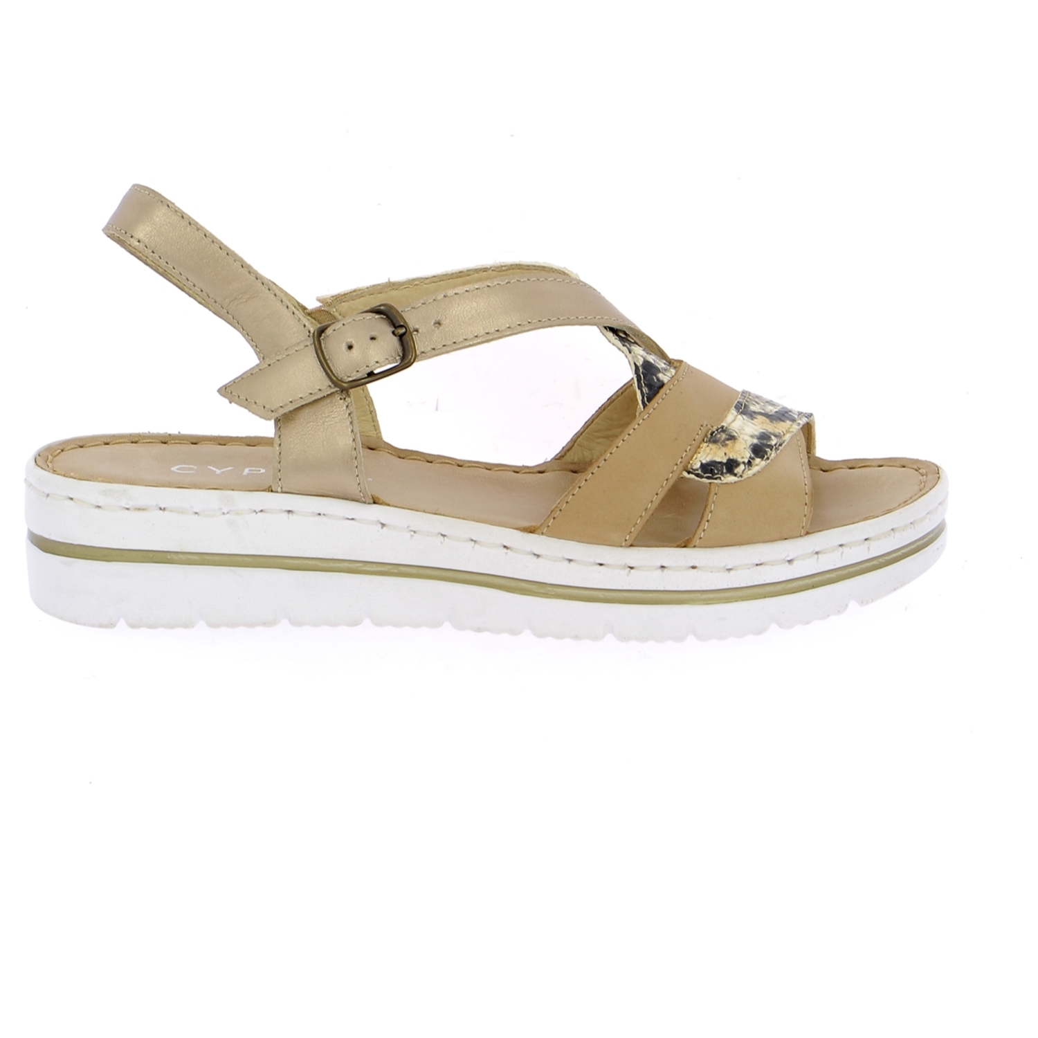 Zoom Cypres sandales camel