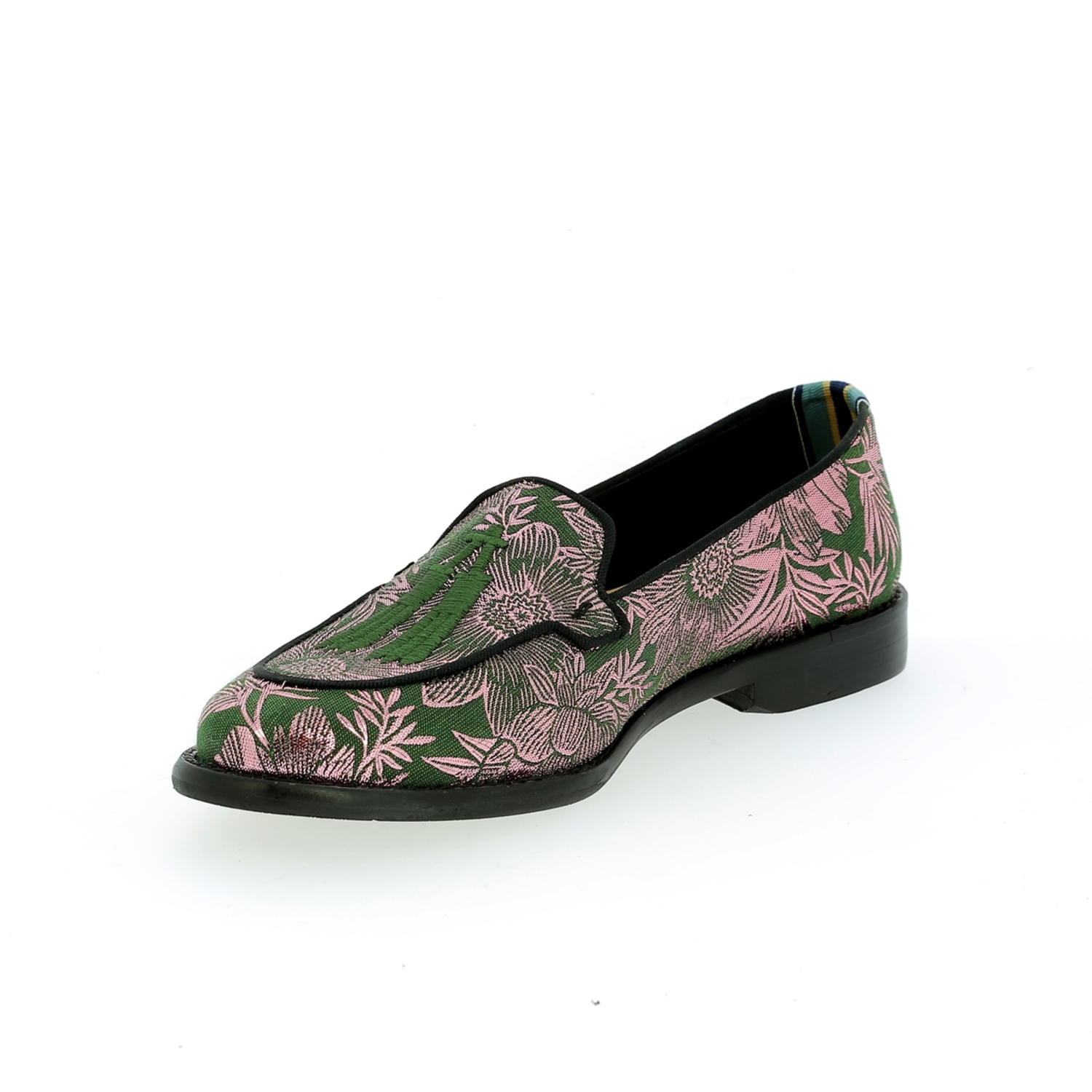 Zoom Floris Van Bommel moccassins vert