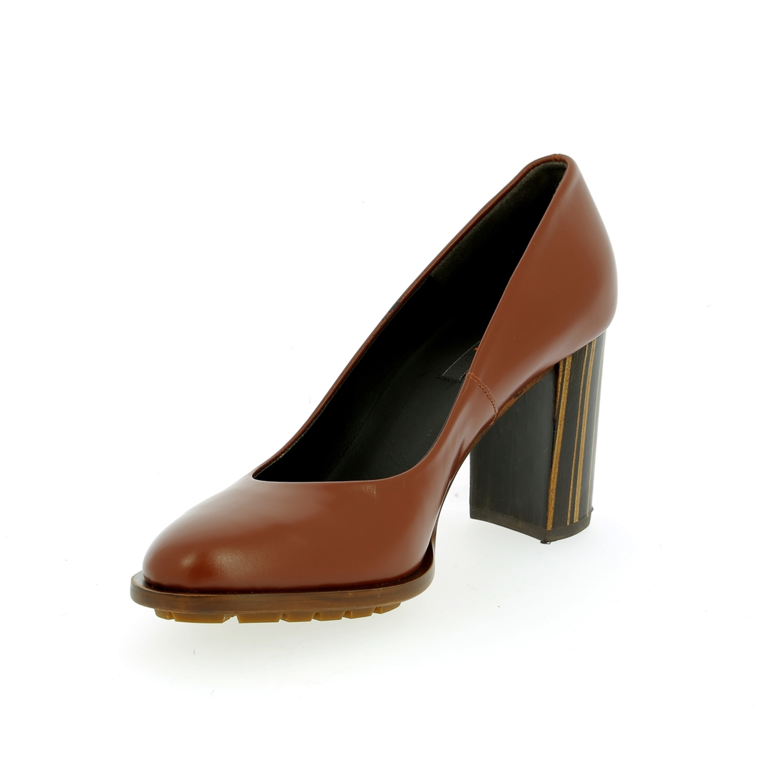 Zoom Zinda pumps cognac