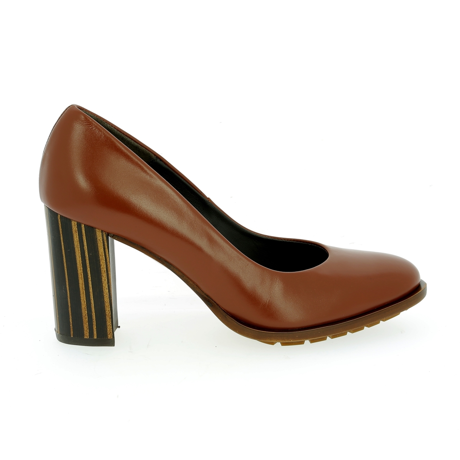 Zoom Zinda pumps cognac