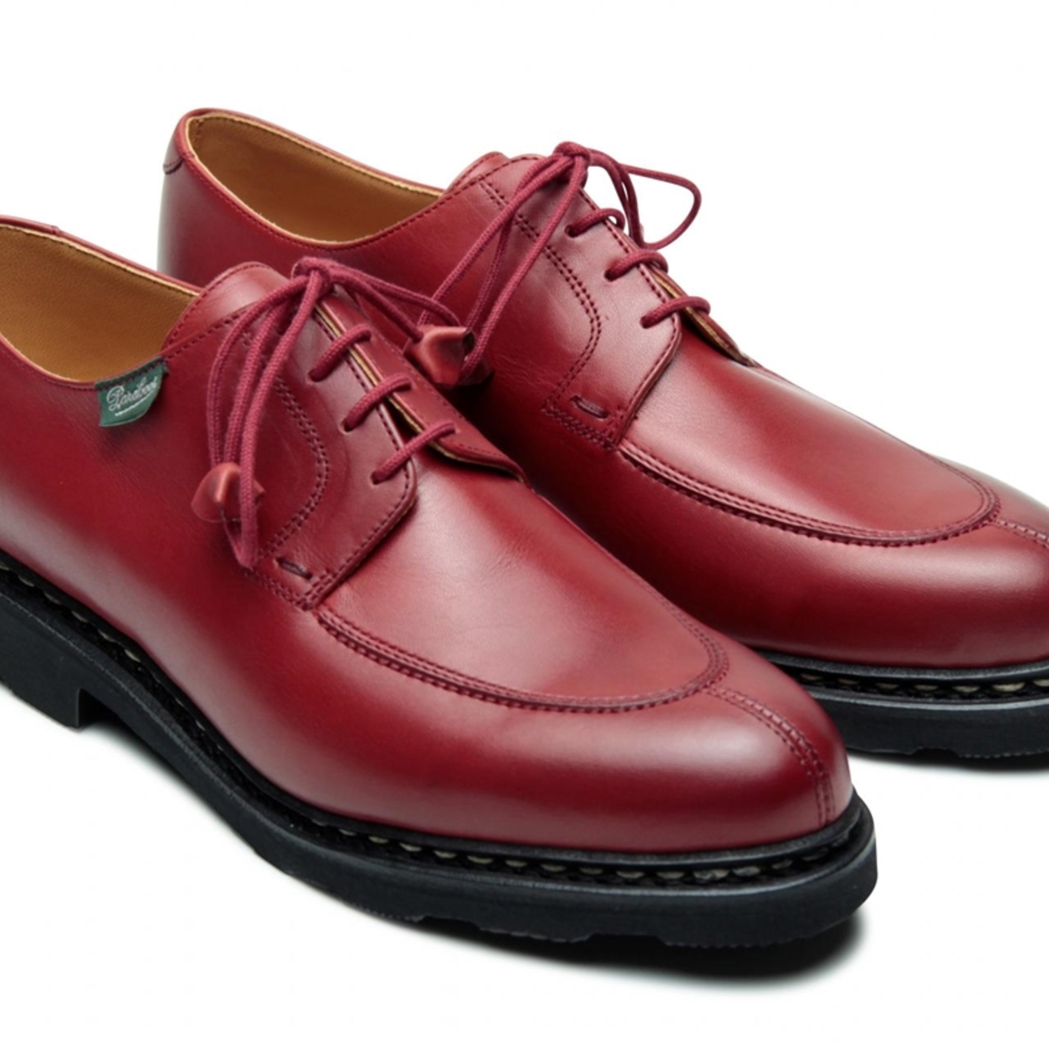 Zoom Paraboot molières rouge