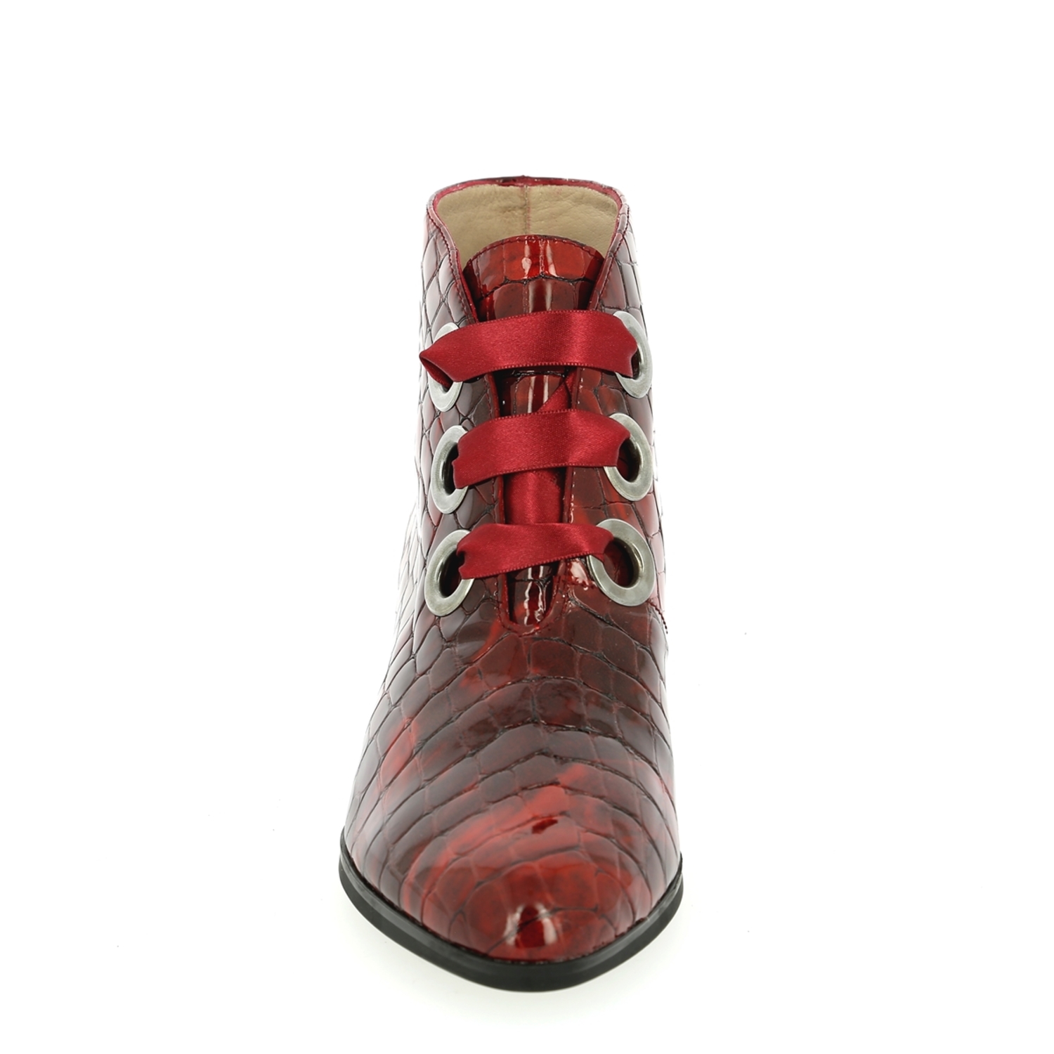 Zoom Hispanitas bottines rouge