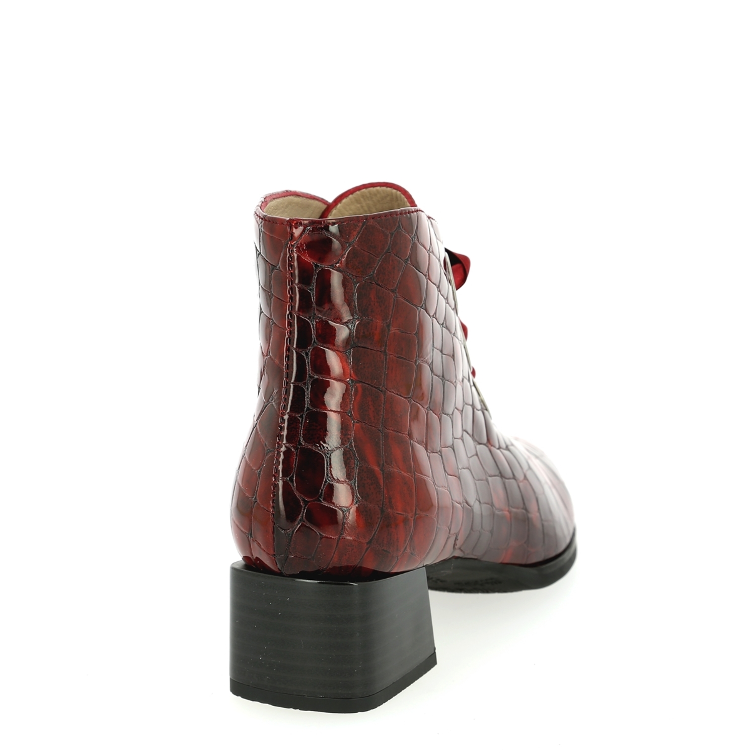 Zoom Hispanitas bottines rouge