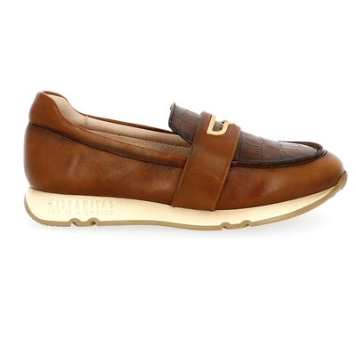 Hispanitas moccassins cognac