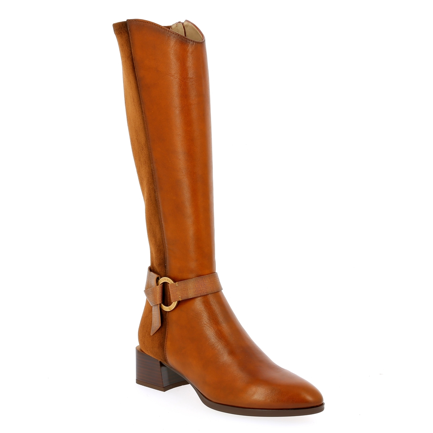 Zoom Hispanitas bottes cognac