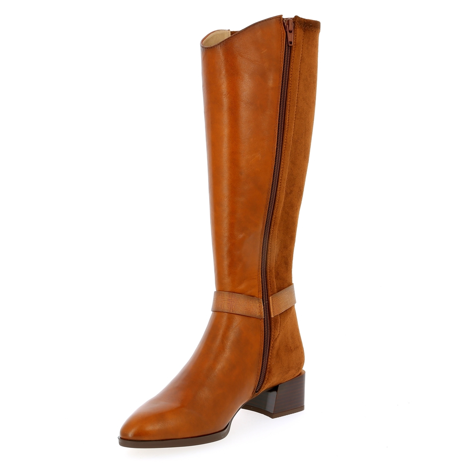 Zoom Hispanitas bottes cognac