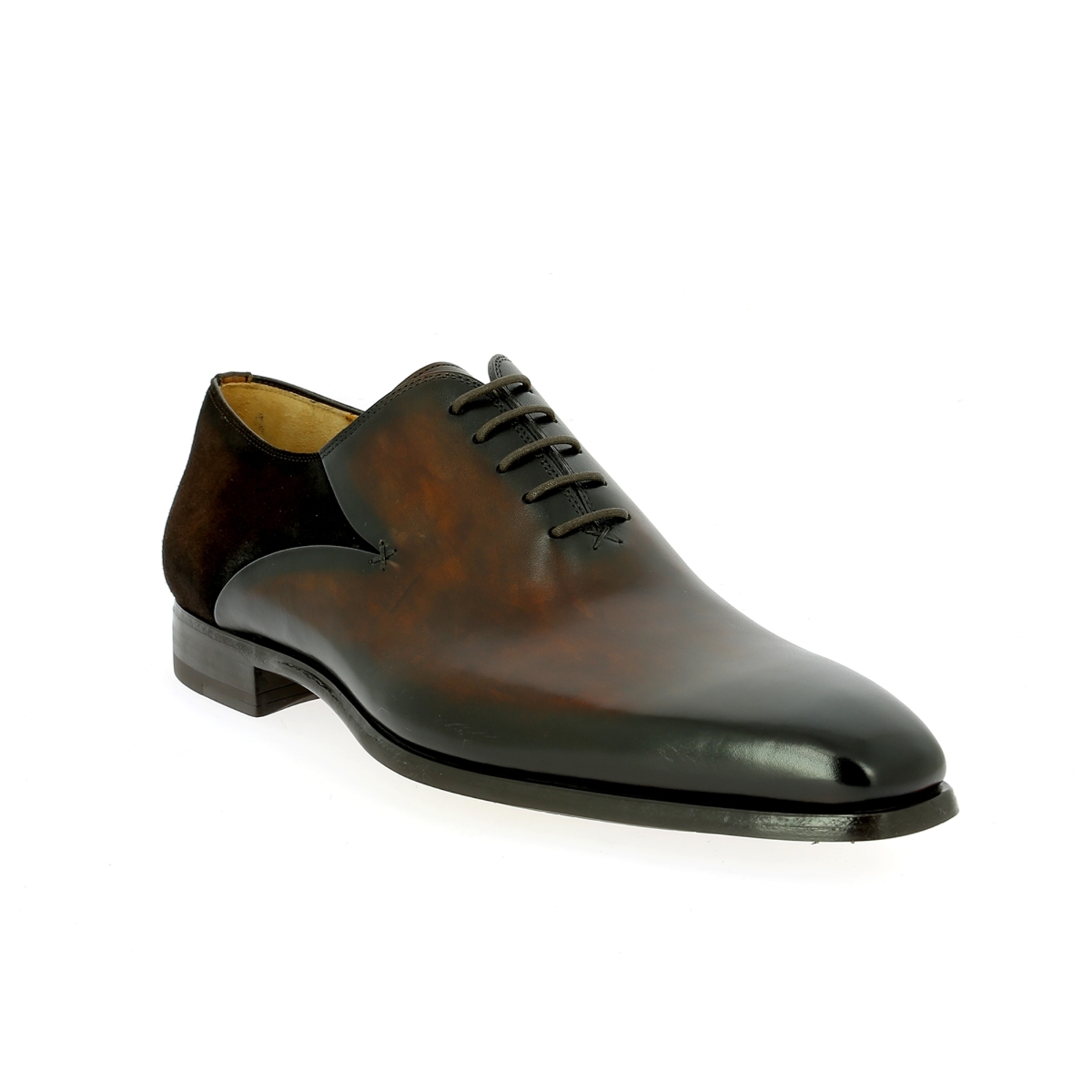 Zoom Magnanni veterschoenen bruin