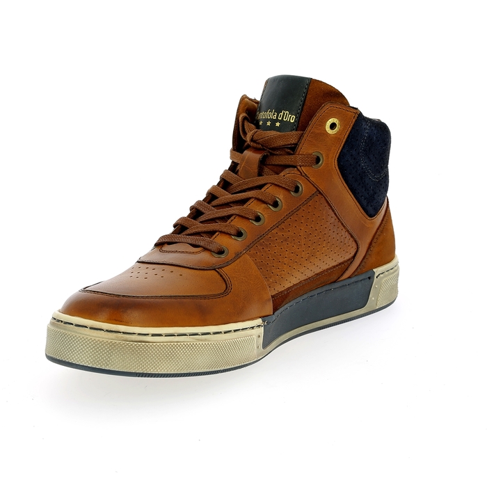 Pantofola D'oro Basket cognac