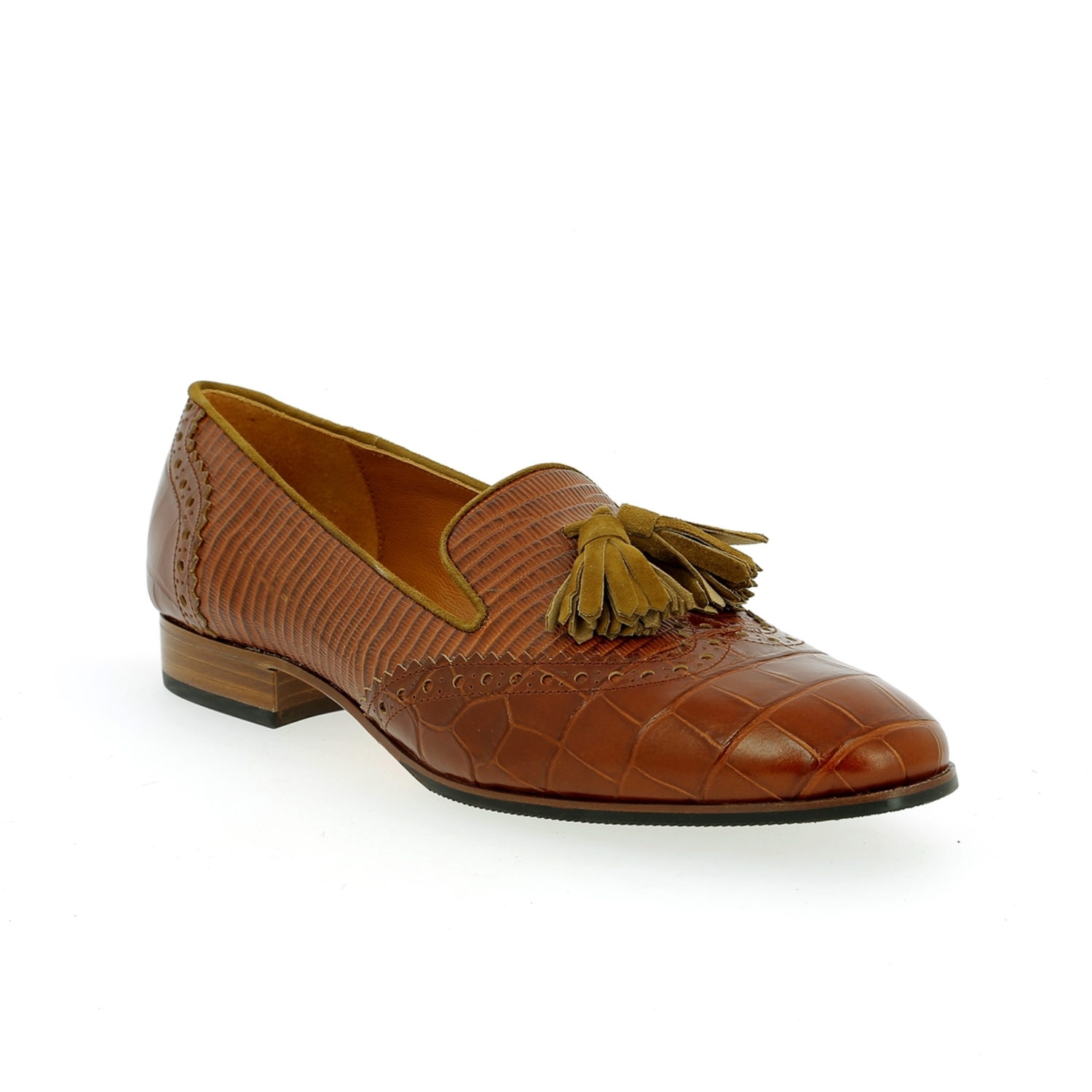 Zoom Voltan moccassins cognac