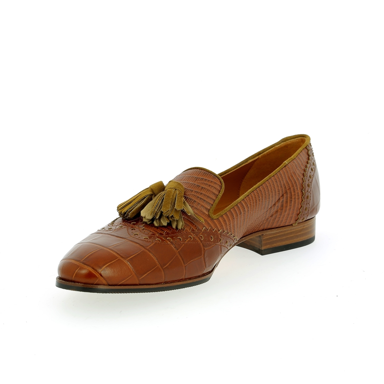 Zoom Voltan moccassins cognac