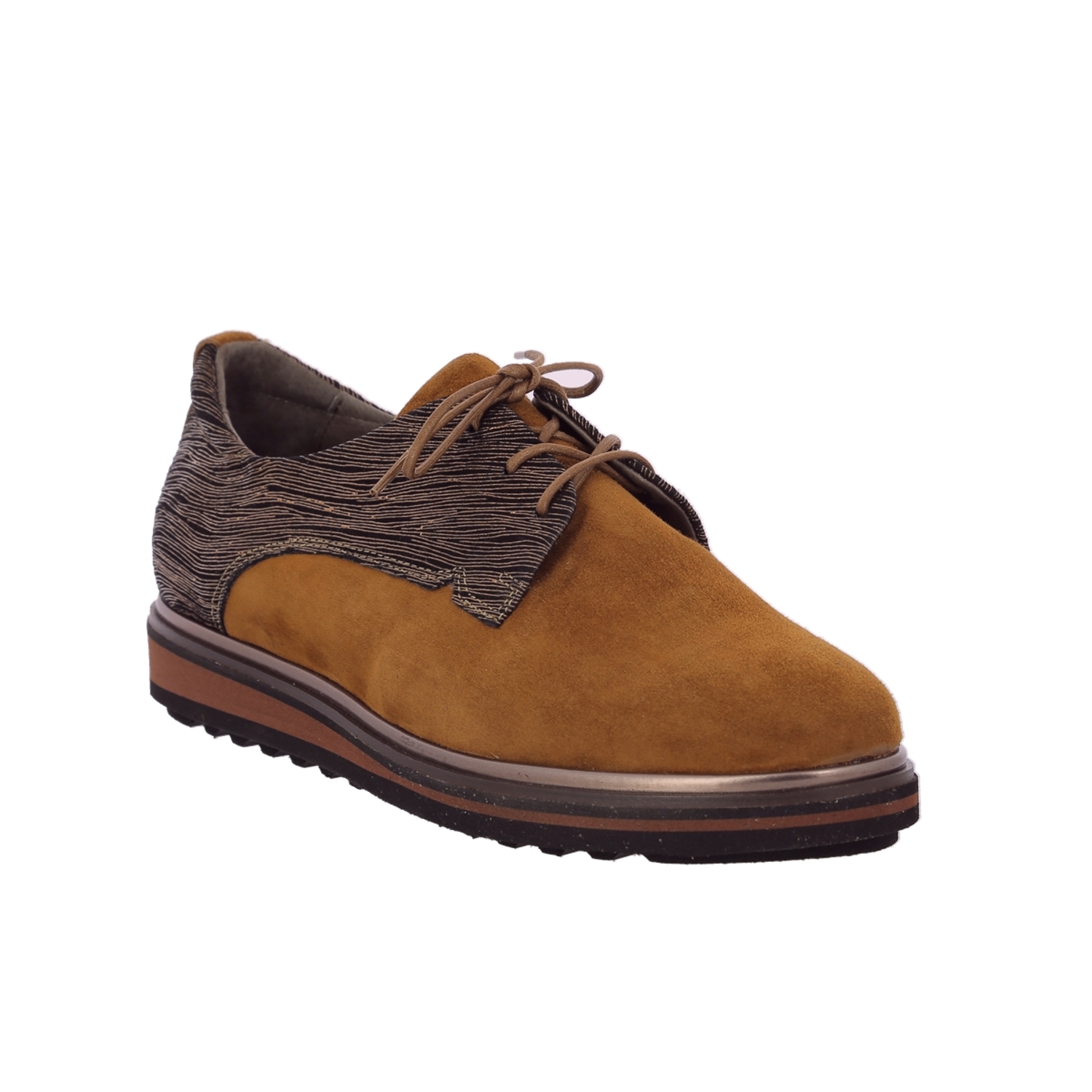 Zoom Softwaves veterschoenen cognac