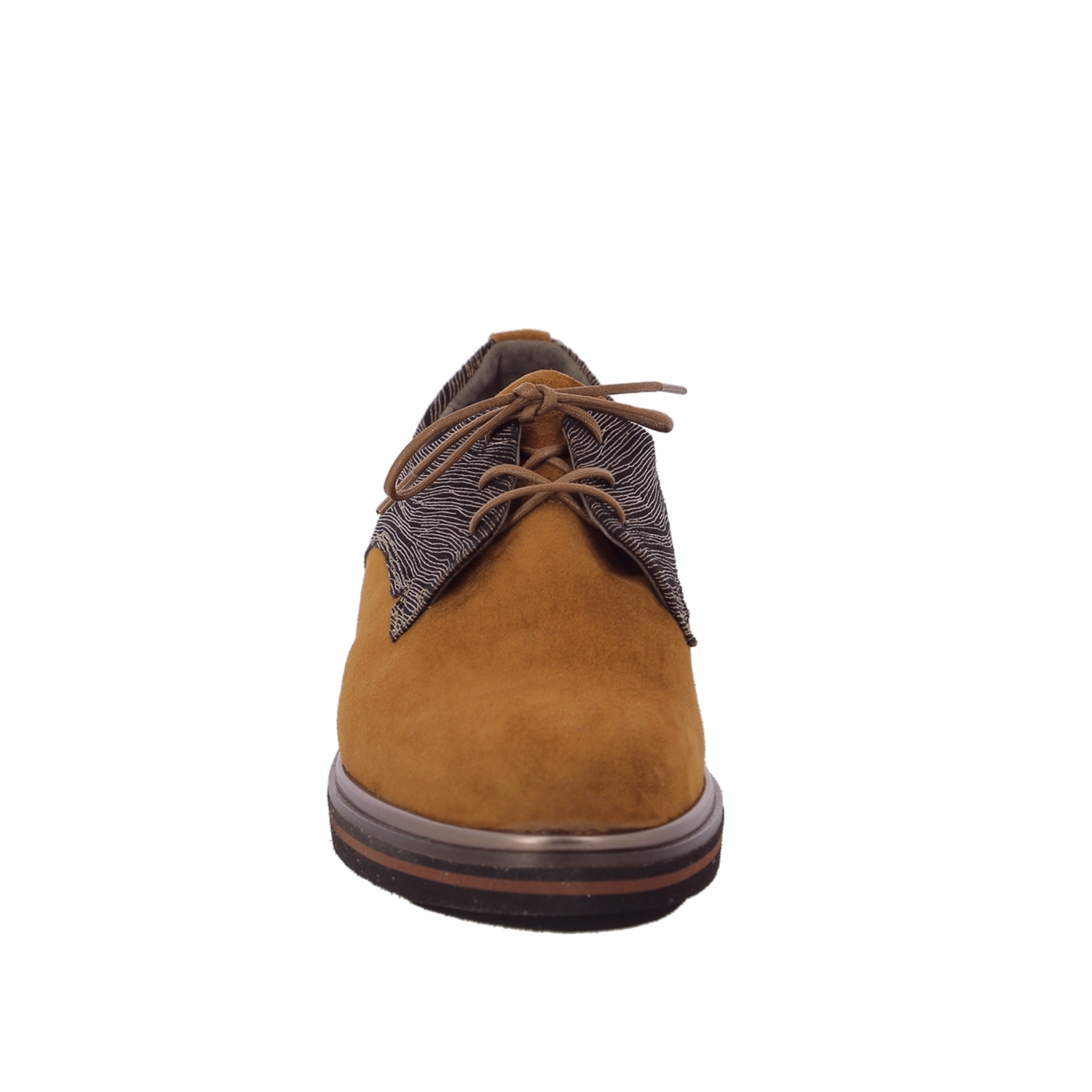 Zoom Softwaves veterschoenen cognac