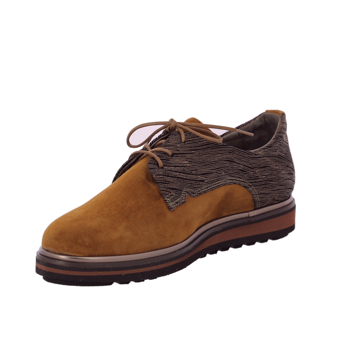 Zoom Softwaves veterschoenen cognac