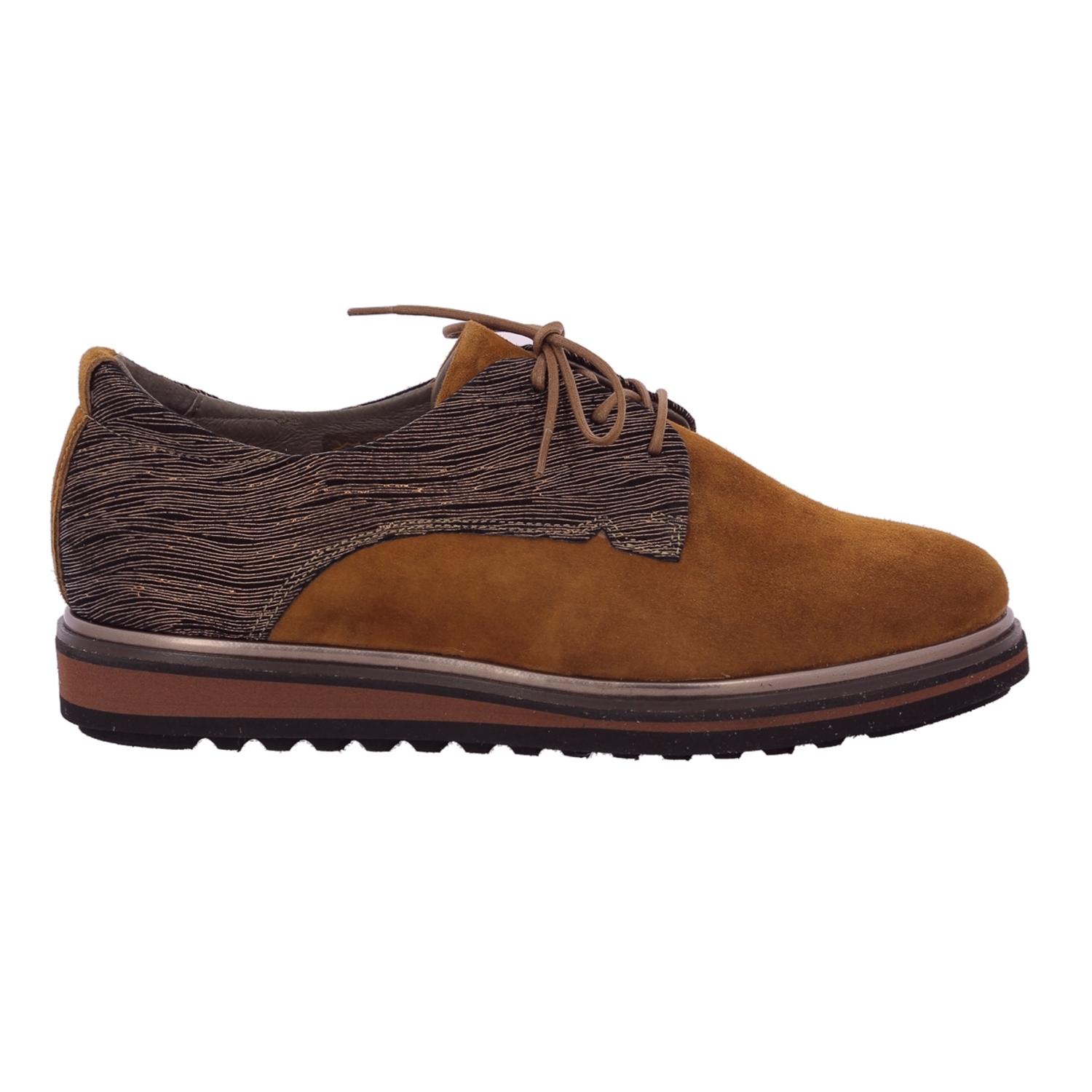 Zoom Softwaves veterschoenen cognac