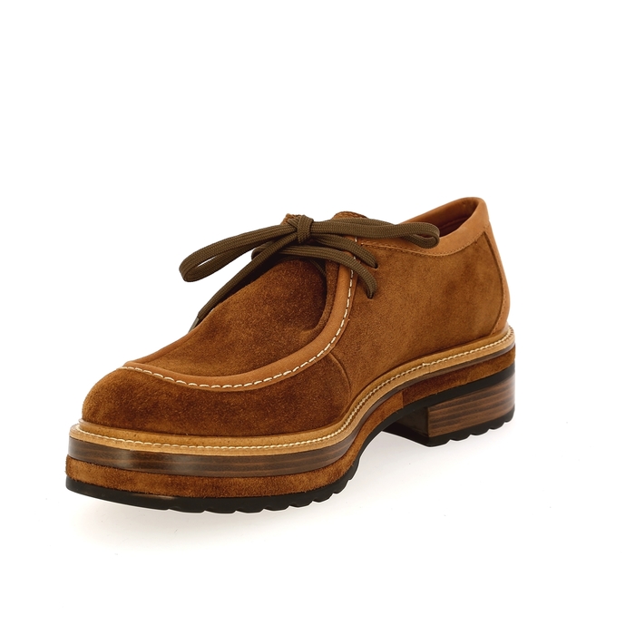 Pons Quintana veterschoenen cognac cognac