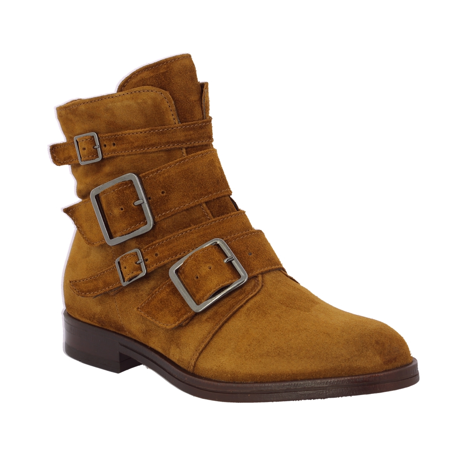 Zoom Gioia bottines cognac