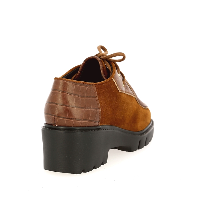 Unisa Veterschoenen cognac