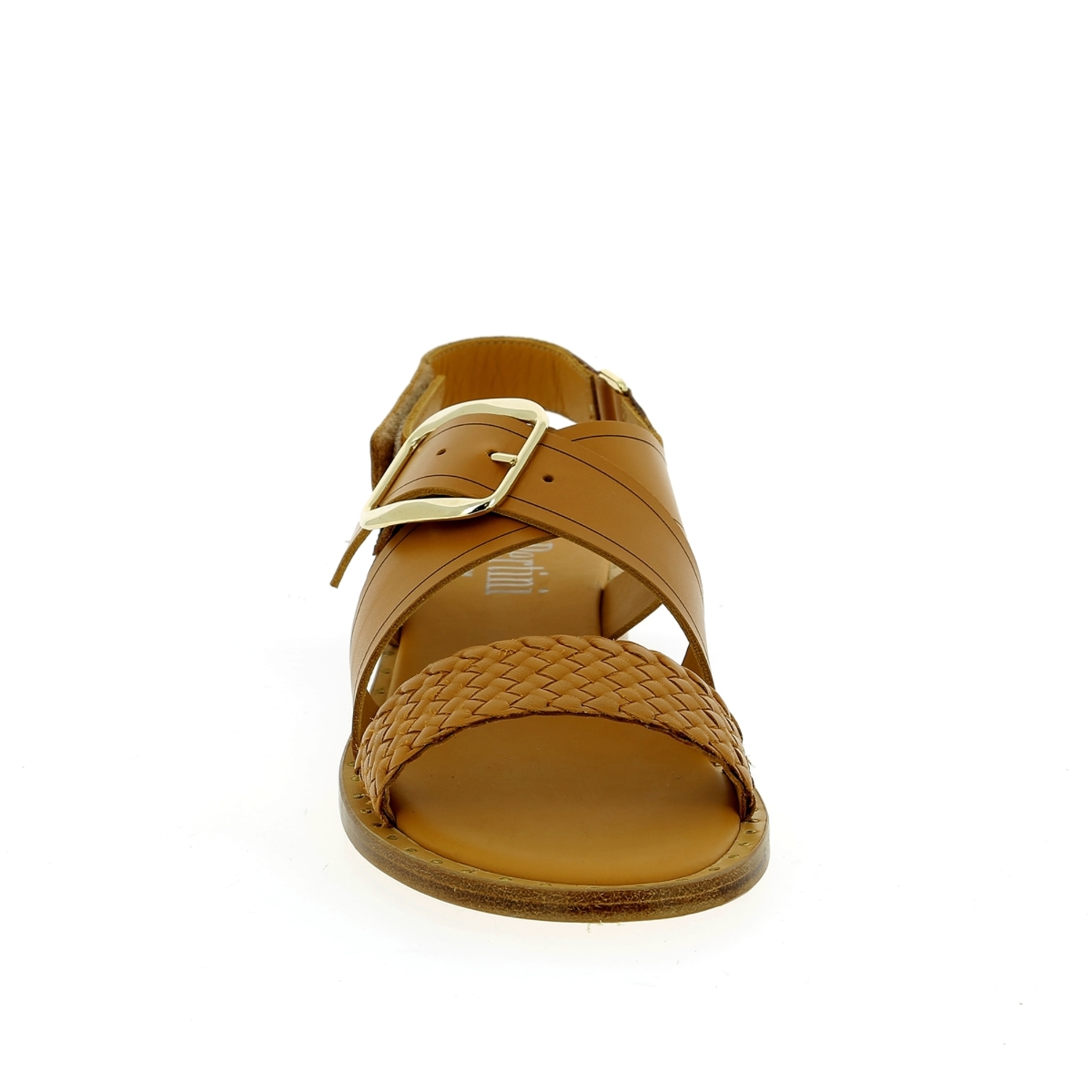 Zoom Pertini sandalen cognac