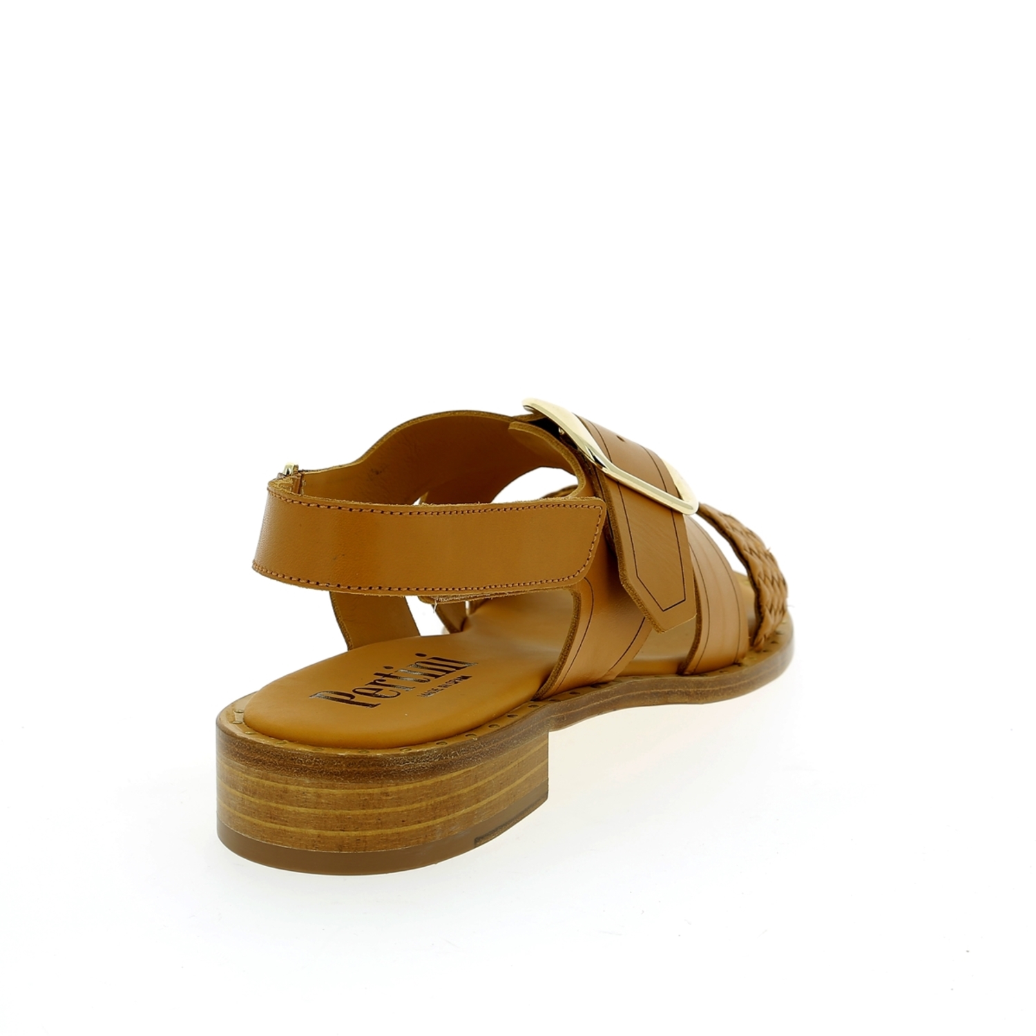 Zoom Pertini sandalen cognac