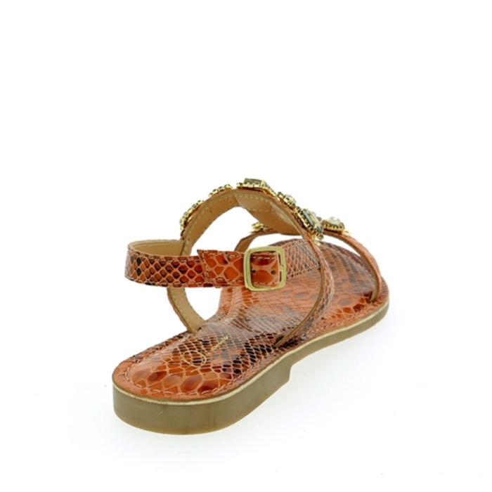 Cypres sandalen brons brons