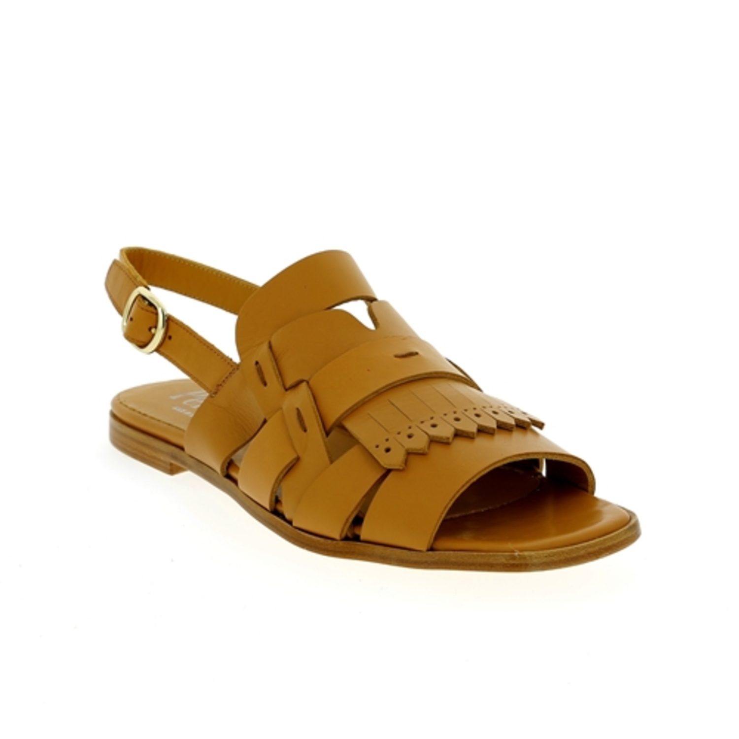 Zoom Pertini sandalen cognac