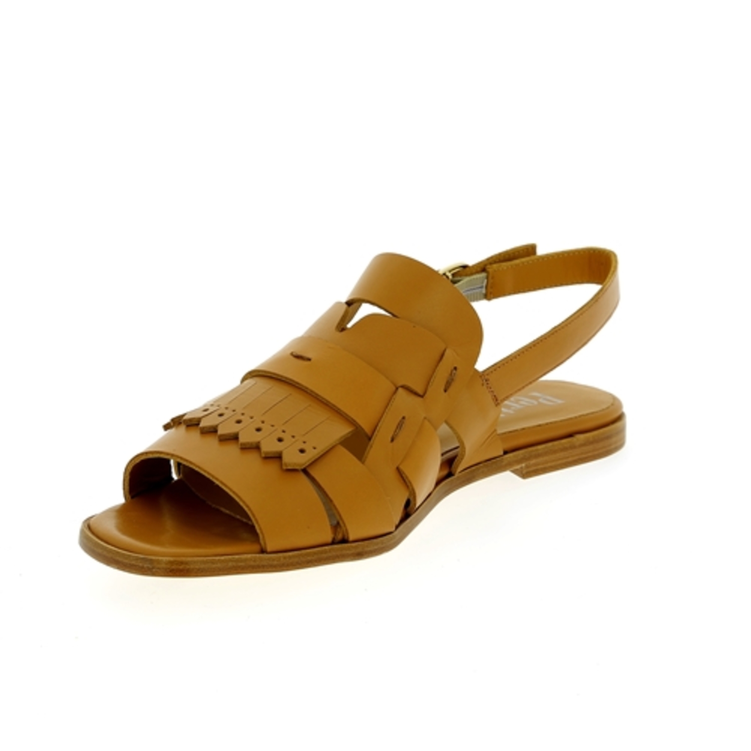 Zoom Pertini sandalen cognac