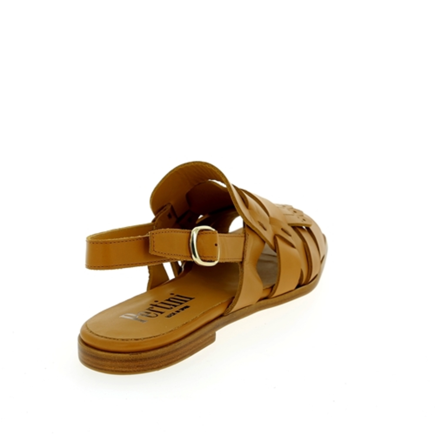 Zoom Pertini sandalen cognac