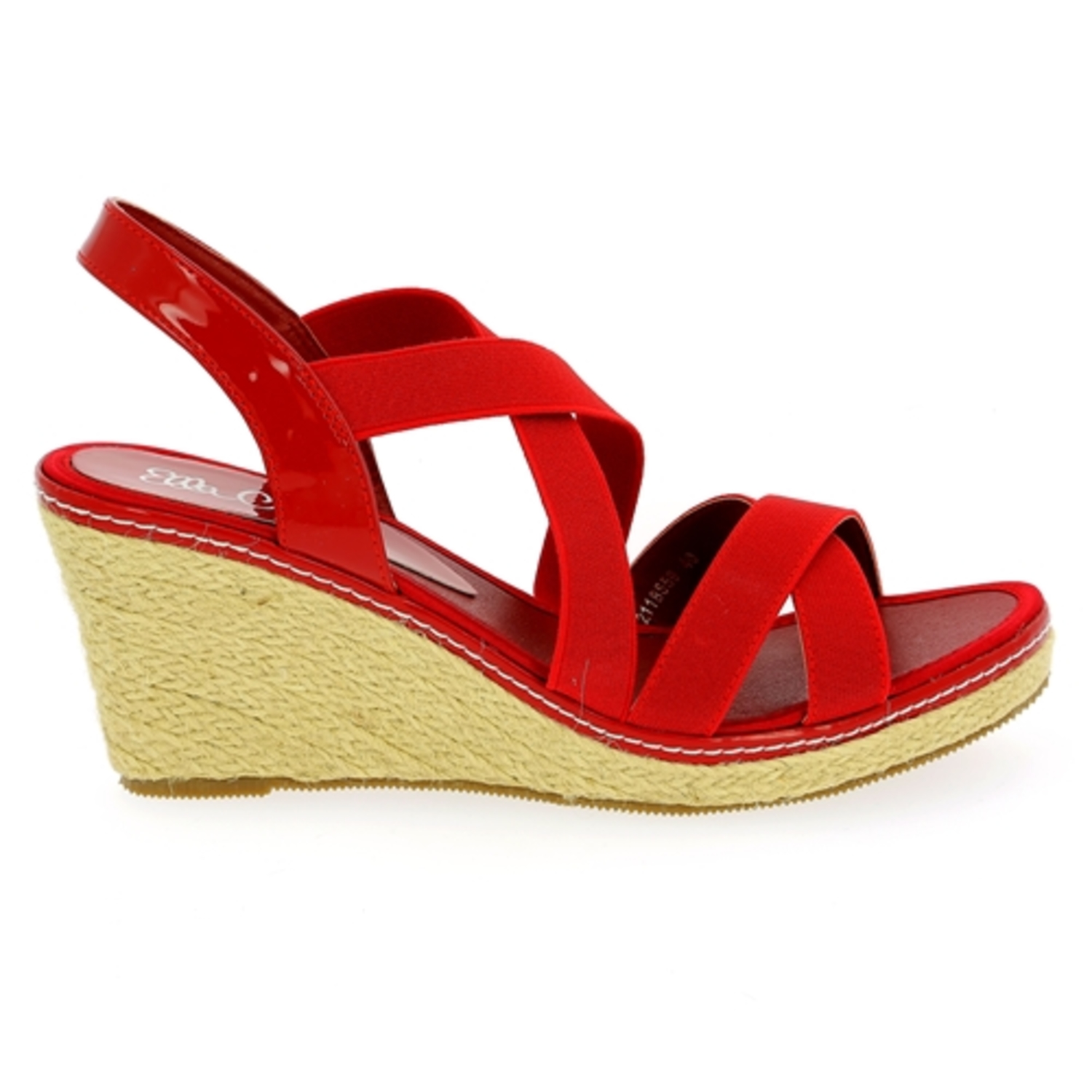 Zoom Cypres sandalen rood