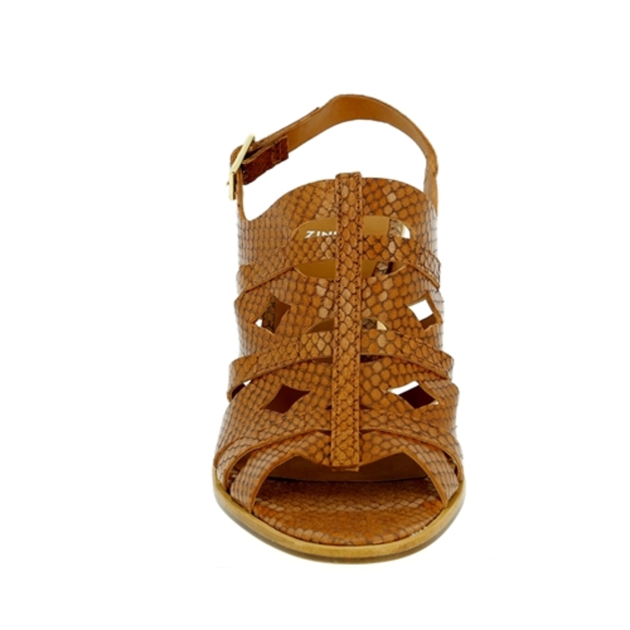 Zinda Sandalen cognac