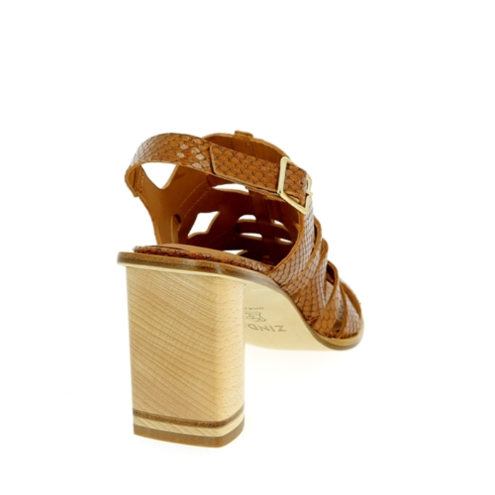 Zinda Sandalen cognac