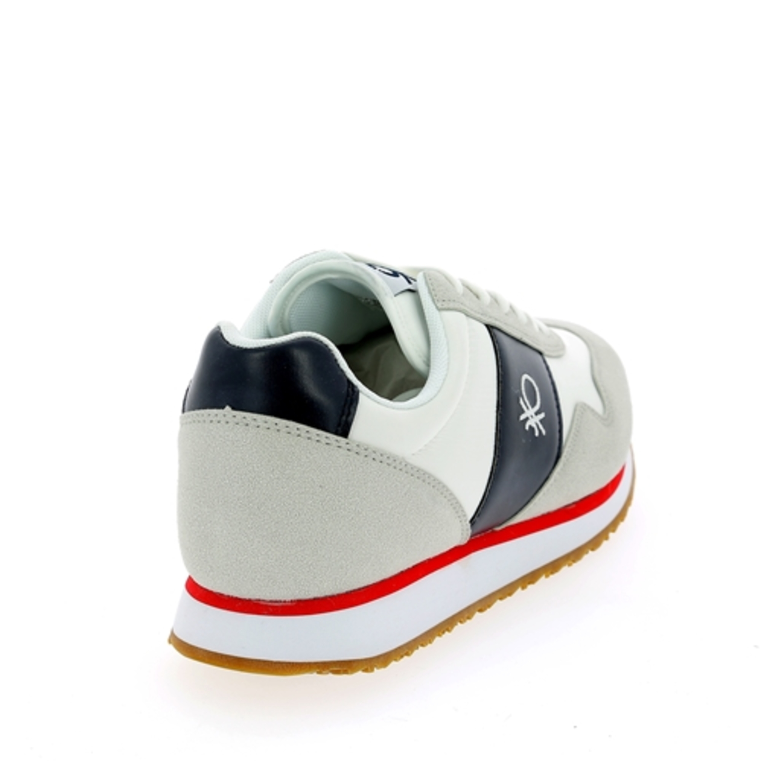 Zoom Benetton sneakers wit