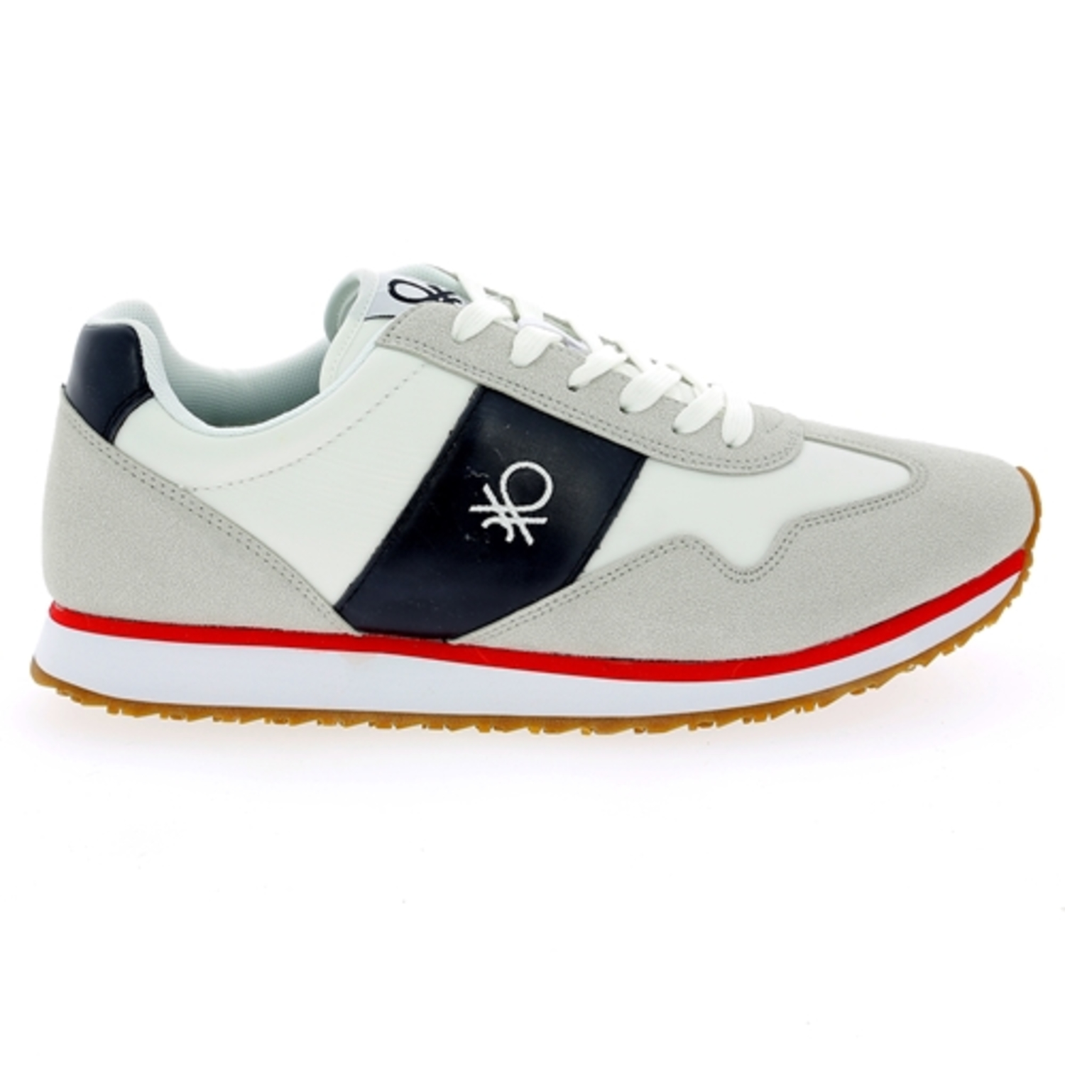 Zoom Benetton sneakers wit