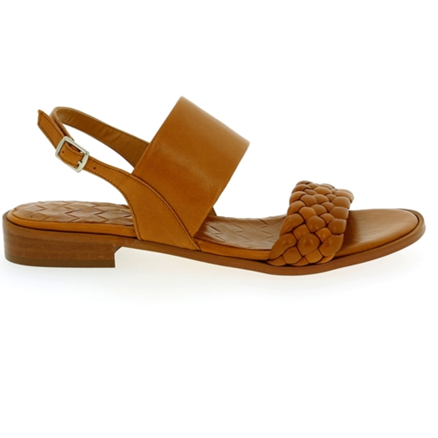 Zoom J'hay sandalen cognac