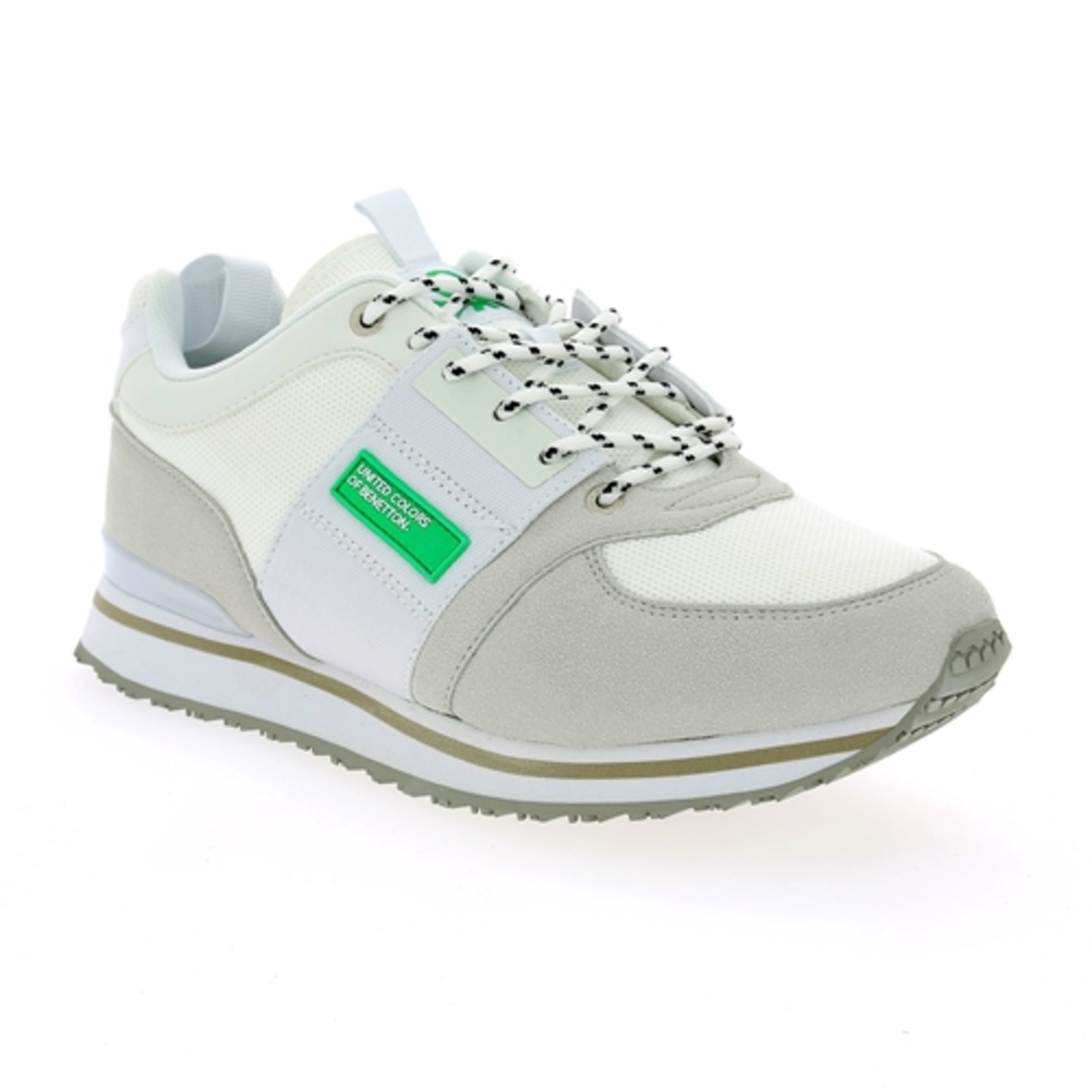 Zoom Benetton basket blanc