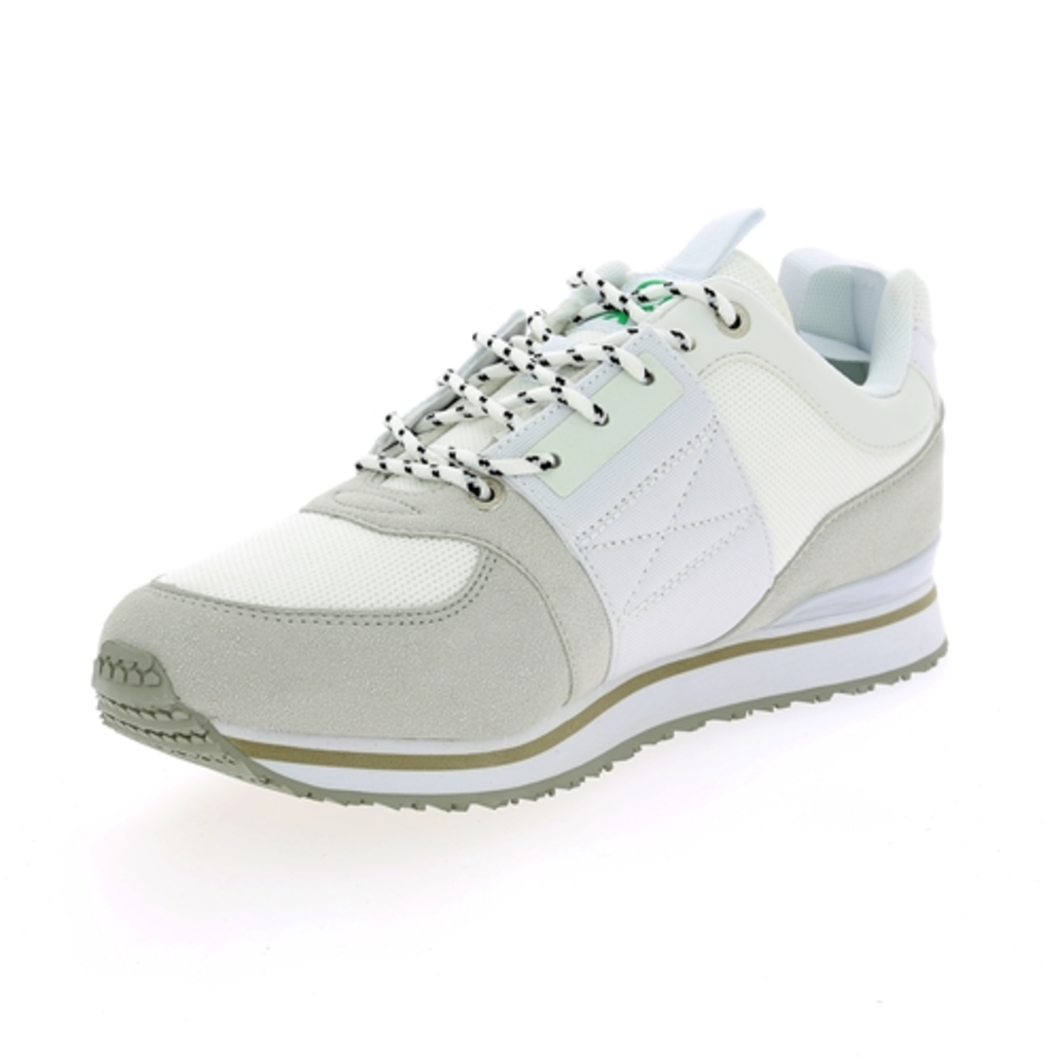 Zoom Benetton sneakers wit