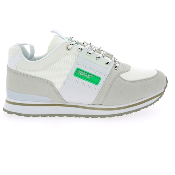 Benetton sneakers wit wit