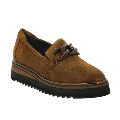 Softwaves moccassins cognac