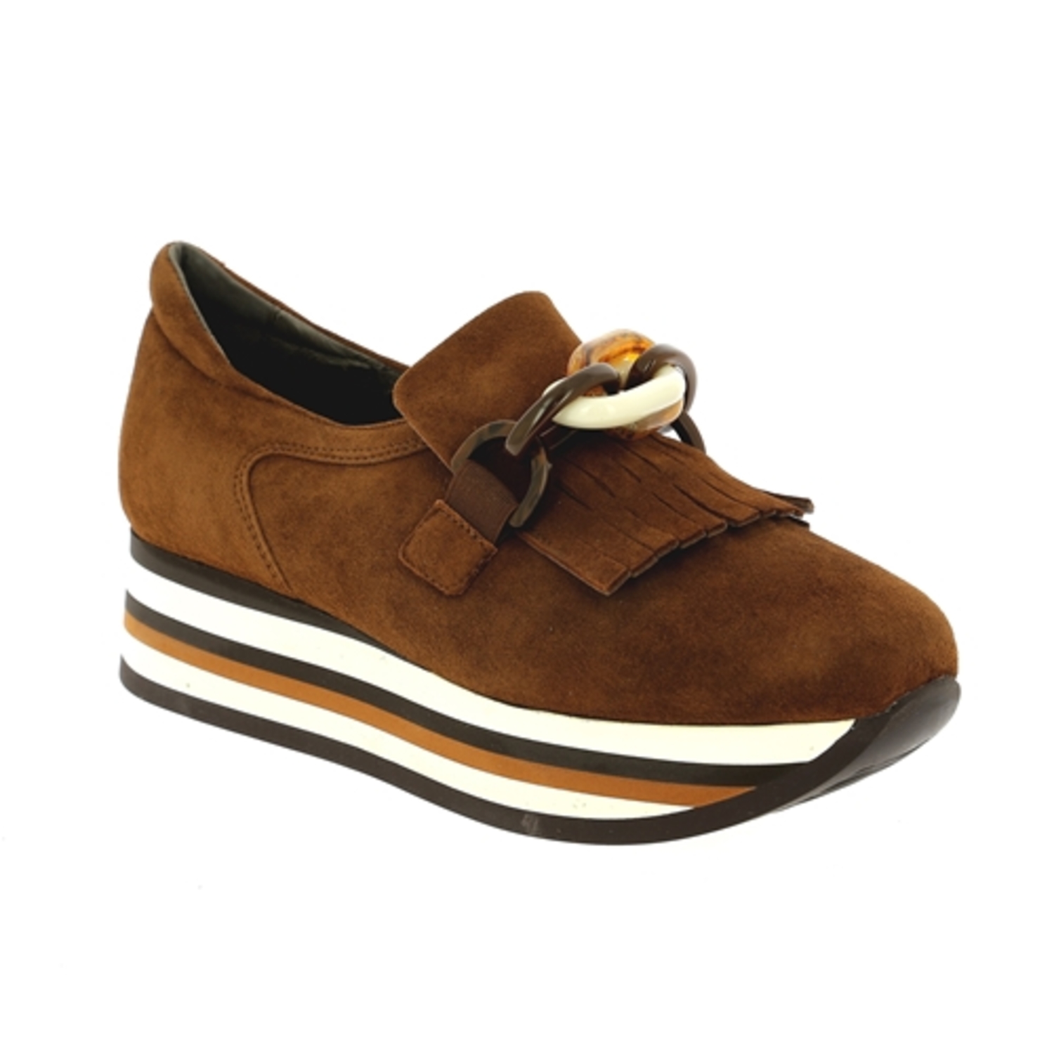 Zoom Softwaves moccassins cognac