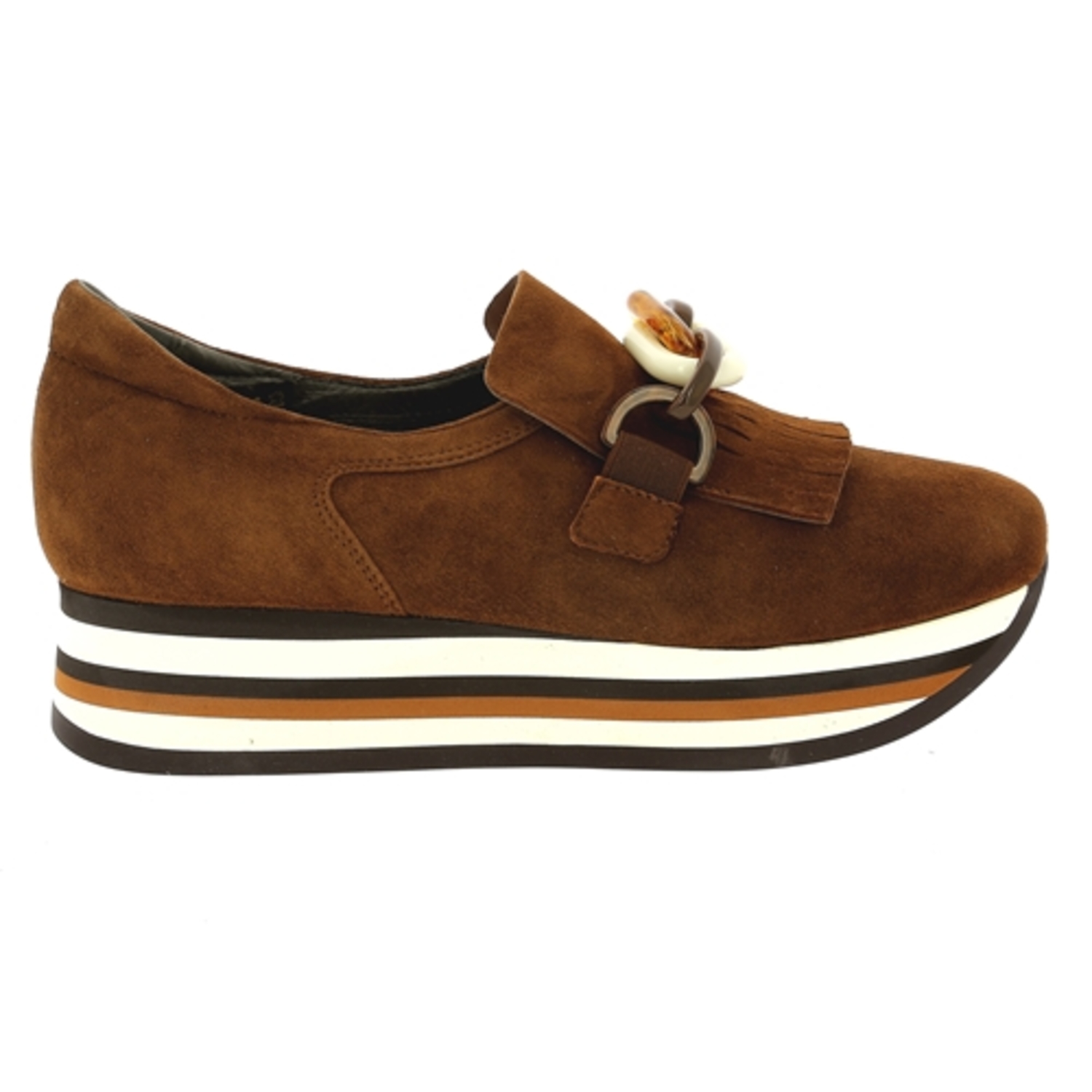 Zoom Softwaves moccassins cognac