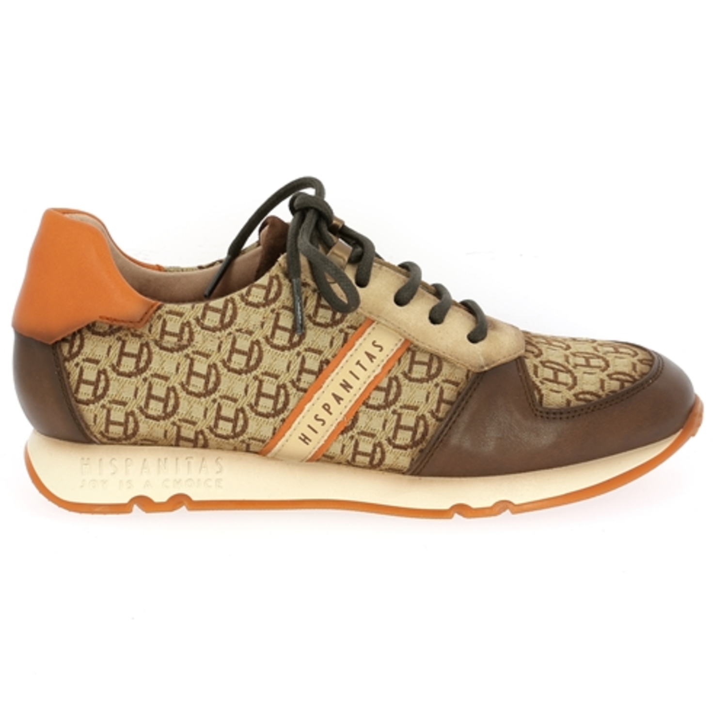 Zoom Hispanitas sneakers bruin