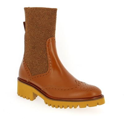 Pertini boots cognac