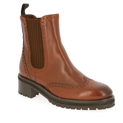 Pertini boots cognac