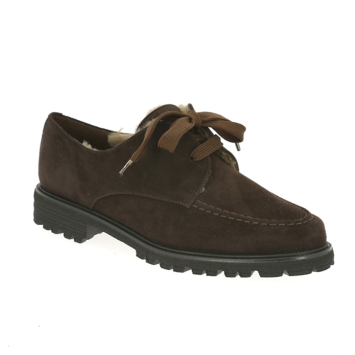 Brunate veterschoenen bruin bruin