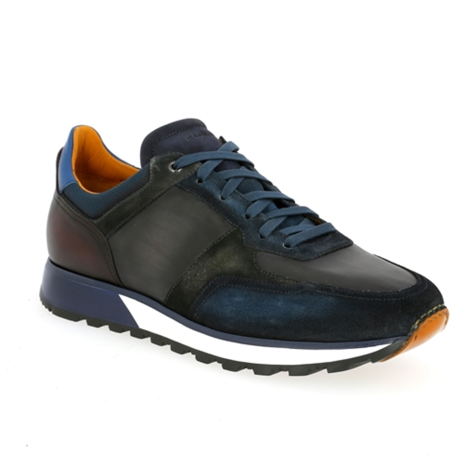 Zoom Magnanni basket bleu