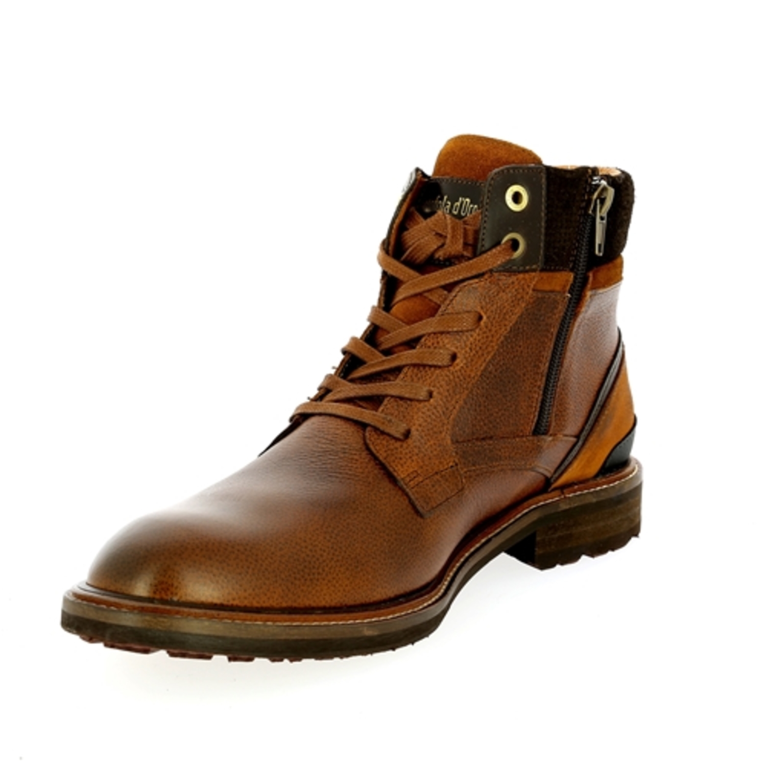 Zoom Pantofola D'oro bottines cognac