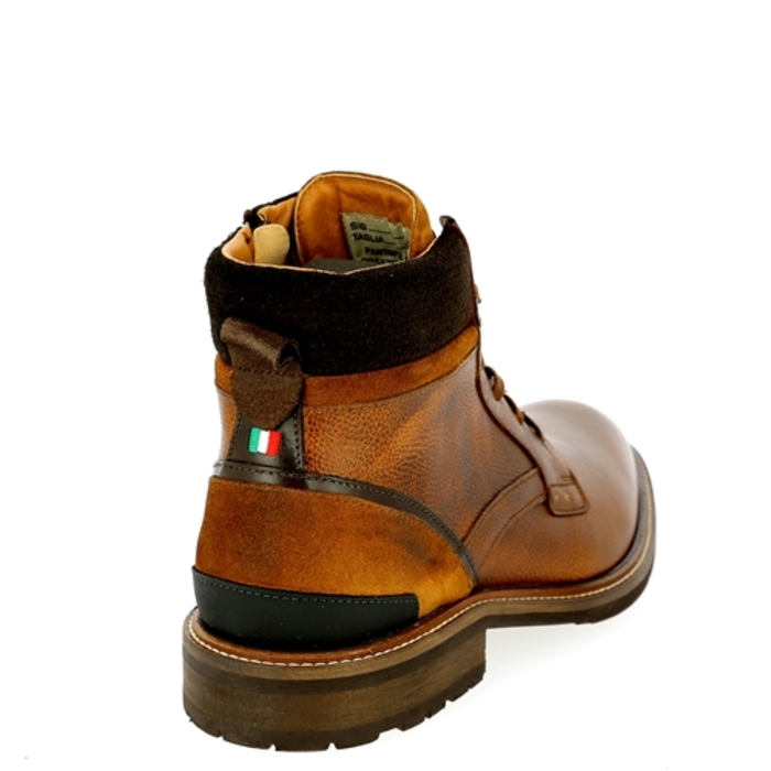 Pantofola D'oro bottines cognac cognac