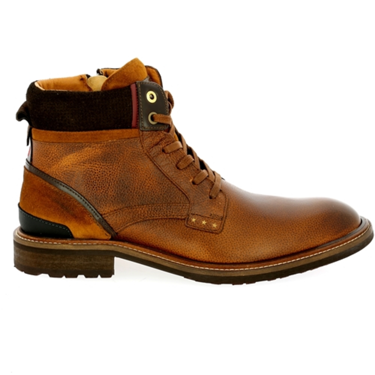 Zoom Pantofola D'oro bottines cognac