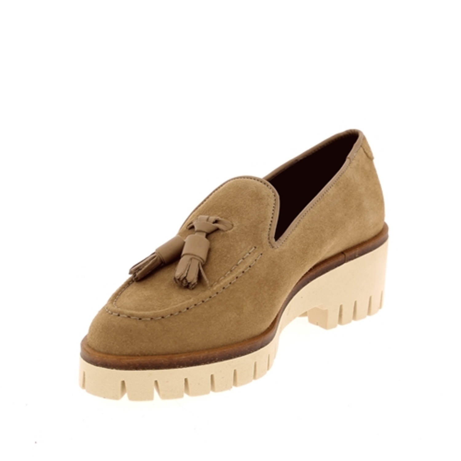 Zoom J'hay moccassins taupe